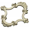 Baroque Cartouche Frame STL for CNC