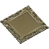 Baroque Square Frame STL 3D model for CNC milling