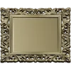 Baroque Square Frame STL 3D model for CNC milling