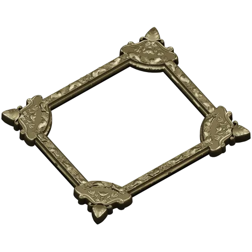 Декоративная резная рамка - 3D модель STL для ЧПУ