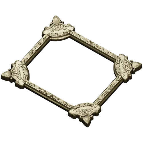 Декоративная резная рамка - 3D модель STL для ЧПУ