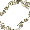 Rococo Floral Frame STL for CNC