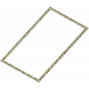 Ornate Baroque Rectangular Frame STL for CNC