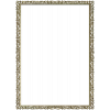Ornate Baroque Rectangular Frame STL for CNC
