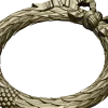 Laurel Wreath Frame - 3D STL model for CNC milling