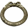 Laurel Wreath Frame - 3D STL model for CNC milling