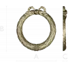 Laurel Wreath Frame - 3D STL model for CNC milling