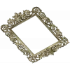 Baroque frame STL 3D model for CNC milling