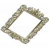 Baroque frame STL 3D model for CNC milling
