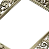 Baroque frame STL 3D model for CNC milling