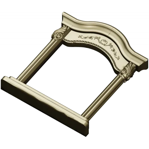 Baroque Arched Frame STL - 3D model for CNC router
