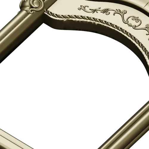 Baroque Arched Frame STL - 3D model for CNC router