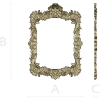 Baroque Rococo Frame STL for CNC Milling