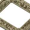 Baroque Ornate Square Frame - STL 3D model for CNC