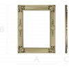 Baroque Corner Frame 3D model STL for CNC milling