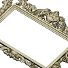 Baroque rectangular frame STL - ornate 3D model for CNC
