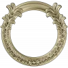Ornate Acanthus Round Frame - 3D STL for CNC