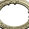 Ornate Acanthus Round Frame - 3D STL for CNC