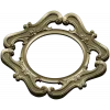 Rococo Round Frame STL for CNC - Baroque Medallion 3D Model