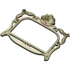 Ornate Seashell Rococo Frame STL for CNC