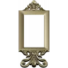 Baroque Rectangular Frame STL for CNC