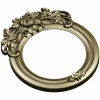 Ornate Round Floral Frame - STL 3D Model for CNC