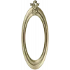 Baroque Oval Frame STL for CNC