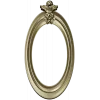 Baroque Oval Frame STL for CNC