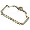 Ornate Rococo Shell Frame STL for CNC