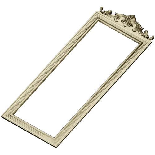 Рамка с картушем - 3D модель STL для ЧПУ