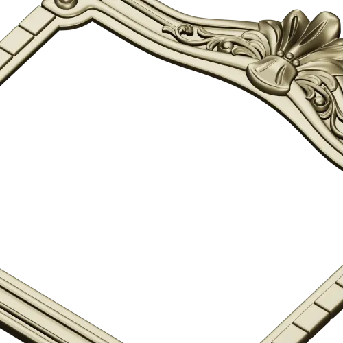 Regal Shell Ornate Frame - STL 3D model for CNC