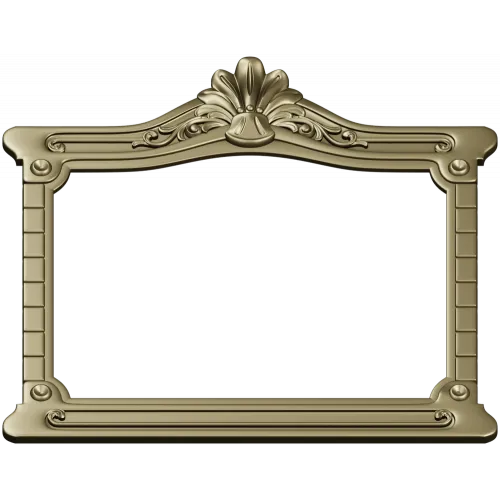 Regal Shell Ornate Frame - STL 3D model for CNC