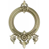 Ornate Round Frame STL for CNC