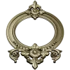 Ornate Round Frame STL for CNC