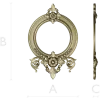 Ornate Round Frame STL for CNC