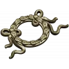 Ribbon Laurel Wreath STL for CNC