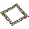 Ornate Acanthus Square Frame STL for CNC