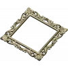 Ornate Acanthus Square Frame STL for CNC