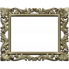 Ornate Acanthus Square Frame STL for CNC
