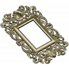 Ornate Rococo Acanthus Frame STL - 3D model for CNC