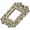 Ornate Rococo Acanthus Frame STL - 3D model for CNC