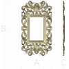 Ornate Rococo Acanthus Frame STL - 3D model for CNC