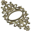 Baroque Oval Cartouche STL