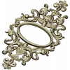Baroque Oval Cartouche STL