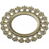Acanthus Sunburst Round Frame STL 3D Model for CNC