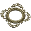 Baroque Round-in-Square Frame STL for CNC