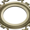 Baroque Round-in-Square Frame STL for CNC