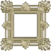 Ornate Acanthus Square Frame - STL 3D Model for CNC