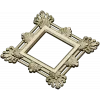 Ornate Acanthus Square Frame - STL 3D Model for CNC