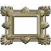 Ornate Acanthus Square Frame - STL 3D Model for CNC